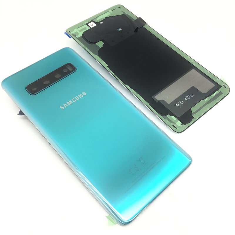 Samsung Galaxy S10 G973F Battery Cover Back Housing Fascia 100% Original Genuine From Samsung UK Prism Green