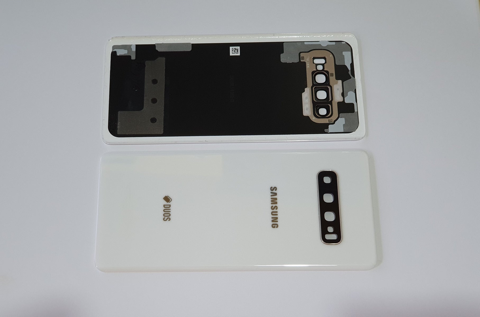 CERAMIC WHITE Samsung Galaxy S10+ G975F S10 Plus Battery Cover Back Housing Fascia 100% Original Genuine LIKE NEW