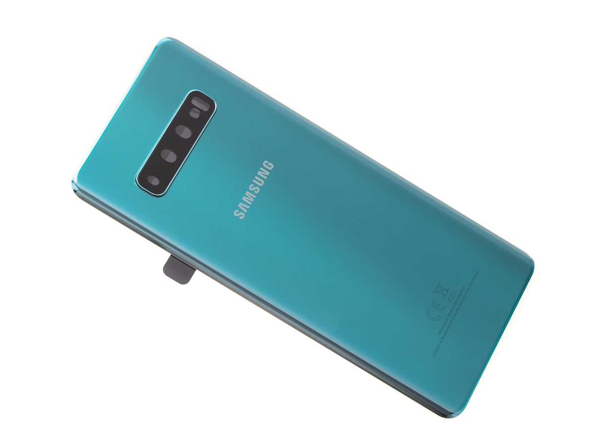 14 DAY Samsung Galaxy S10+ G975F S10 Plus Battery Cover Back Housing Fascia 100% Original Genuine From Samsung UK Green LIKE NEW