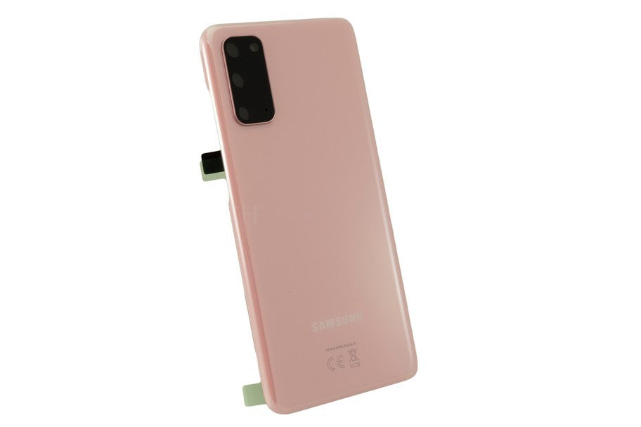 14 DAY Samsung Galaxy S20 G980F Battery Cover Back Housing Fascia 100% Original Genuine Pink LIKE NEW