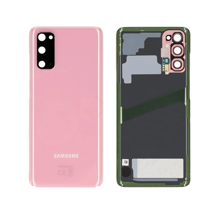 Samsung Galaxy S20 G980F G980 G981 Battery Cover Back Housing Fascia 100% Original Genuine Pink Replacement