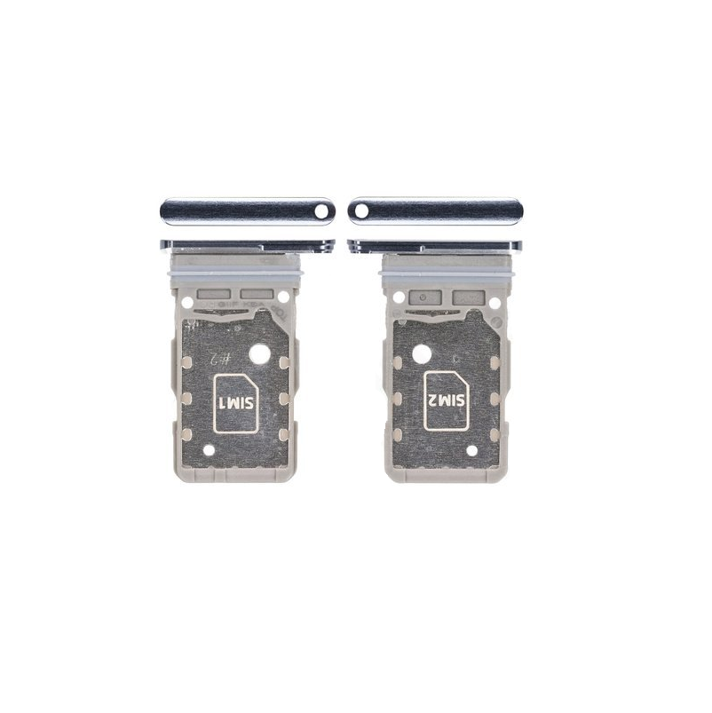 Samsung Galaxy S21 5G G991 Dual Sim Card Holder Sim Tray Original Genuine Replacement Phantom Grey