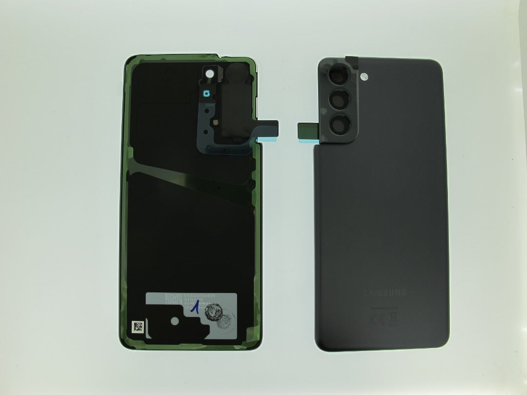 Samsung Galaxy S21+ 5G SM-G996 Battery Cover Back Housing Fascia 100% Original Genuine Phantom Black New Replacement