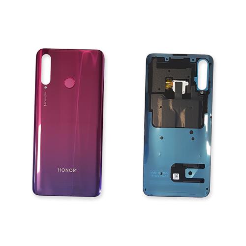 14 DAY Huawei Honor 20 Lite HRY-LX1T Back Rear Battery Cover Original Genuine Complete Replacement Red + Fingerprint Reader LIKE NEW