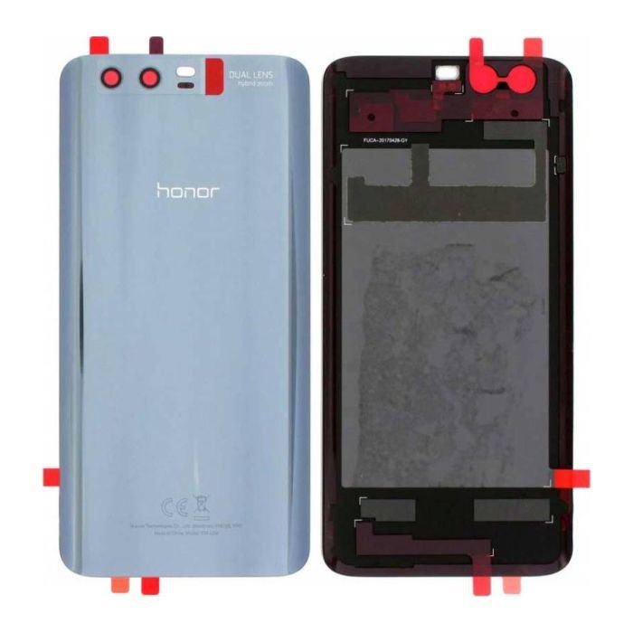 14 DAY Huawei Honor 9 STF-L09 Back Rear Battery Cover Chassis Housing Original Genuine Complete Replacement Silver Grey LIKE NEW
