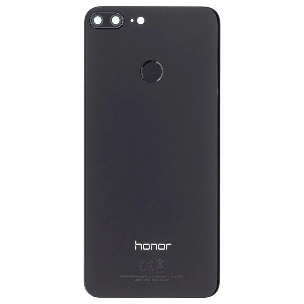 14 DAY Huawei Honor 9 Lite LLD-L31 Back Rear Battery Cover Original Genuine Complete Replacement + Fingerprint Reader Black AS NEW