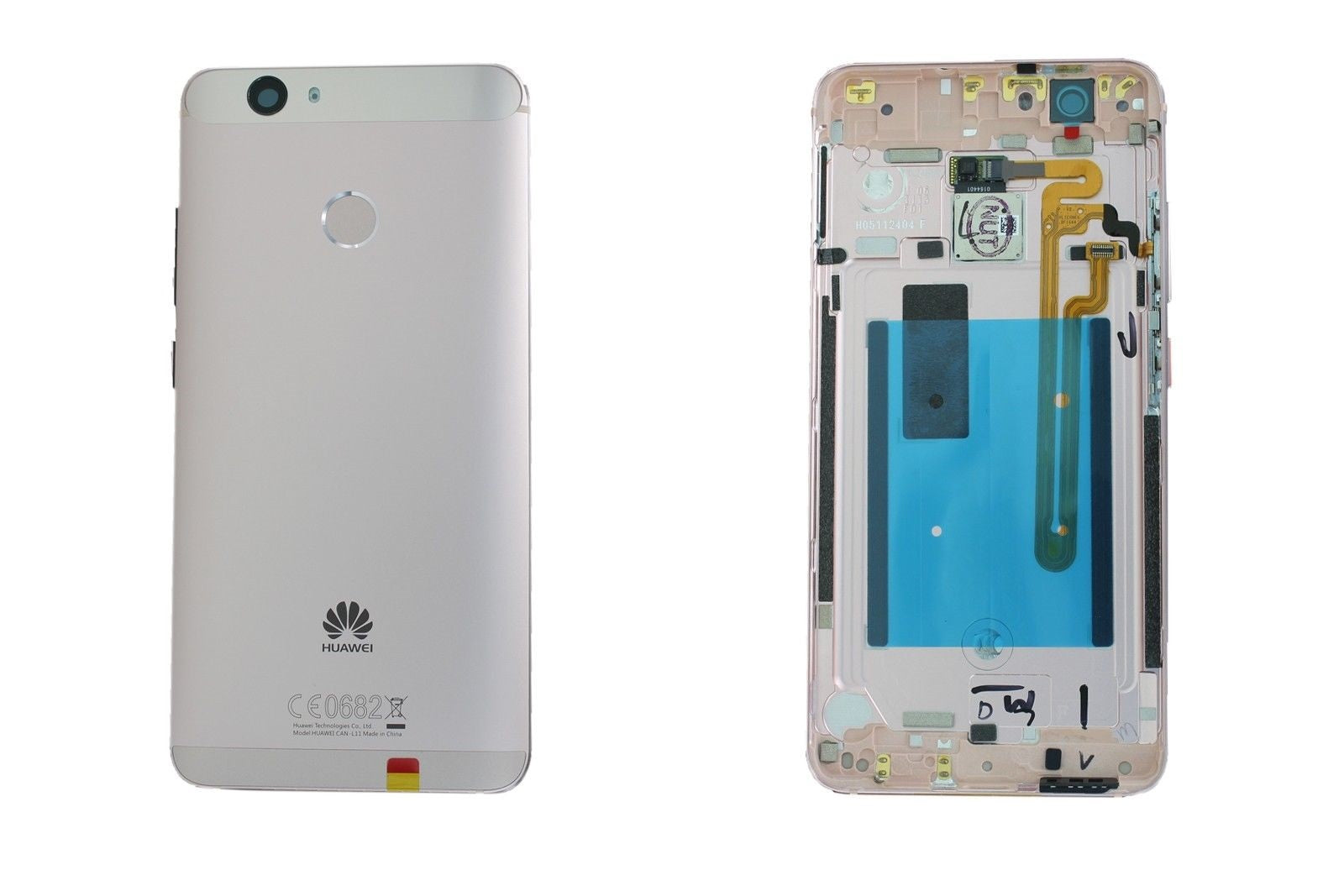 Huawei Nova CAN-L01 CAN-L11 Back Rear Battery Cover Chassis Frame Housing Original Genuine Complete Replacement Rose Gold