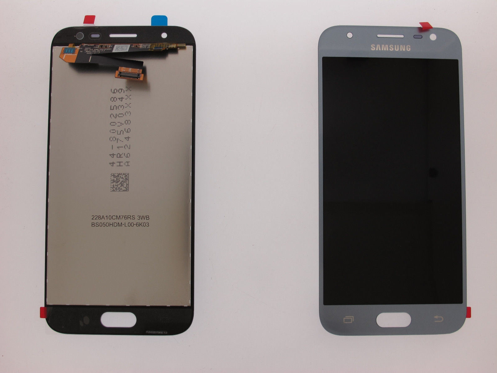 Samsung Galaxy J3 2017 J330F Lcd Touch Screen Display Complete Original Genuine Silver