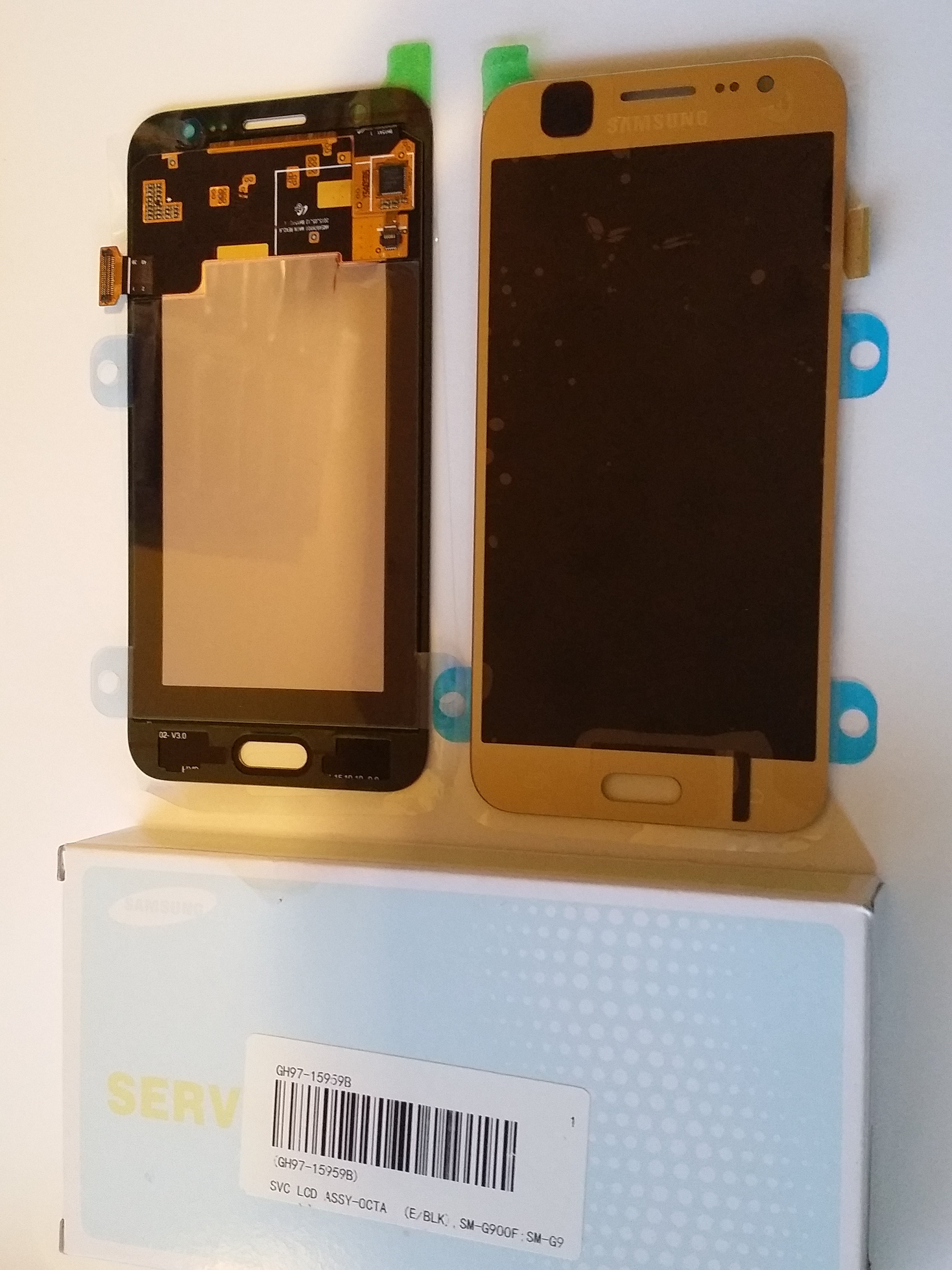 Samsung Galaxy J5 J500 Lcd Touch Screen Display Complete Original Genuine Gold