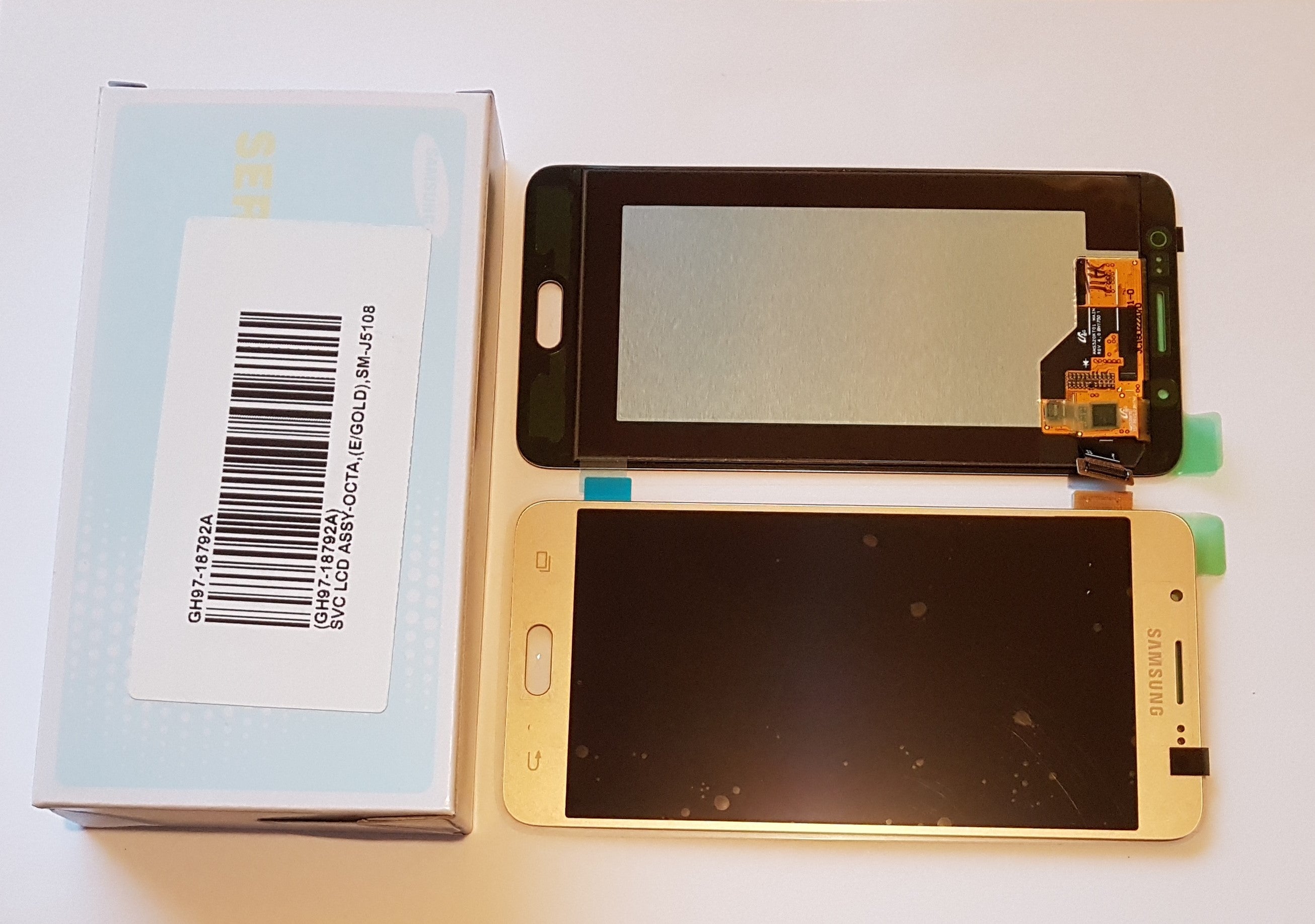 Samsung Galaxy J5 2016 J510F Lcd Touch Screen Display Complete Original Genuine Gold Replacement
