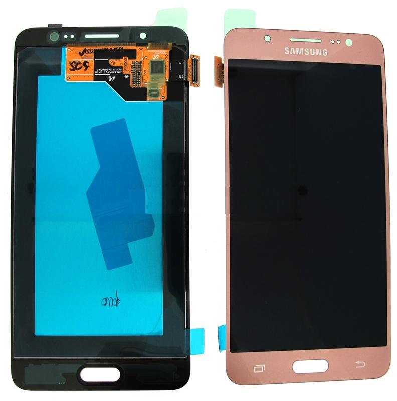 Samsung Galaxy J5 2016 J510F Lcd Touch Screen Display Complete Original Genuine Pink Gold Replacement