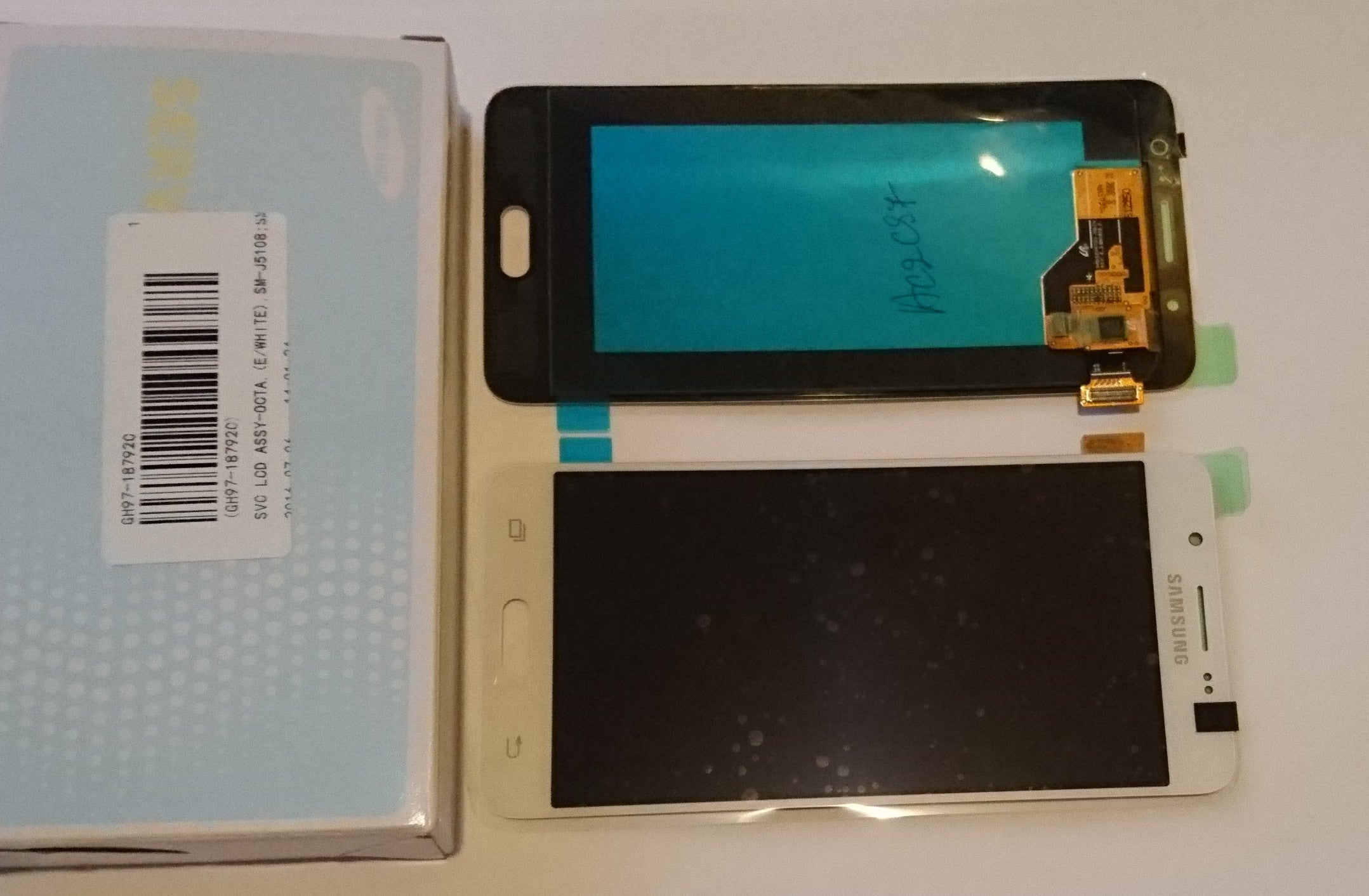 Samsung Galaxy J5 2016 J510F Lcd Touch Screen Display Complete Original Genuine White Replacement