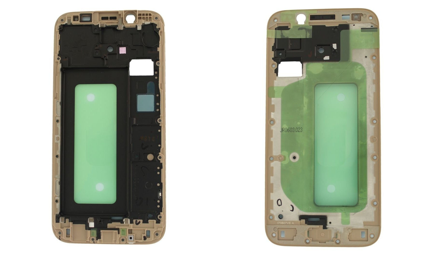 Samsung Galaxy J5 2017 SM-J530F Gold Replacement Chassis Cover Housing Frame Lcd Display Support Original Genuine