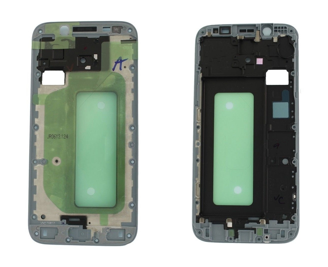 Samsung Galaxy J5 2017 SM-J530F Silver Replacement Chassis Cover Housing Frame Lcd Display Support Original Genuine
