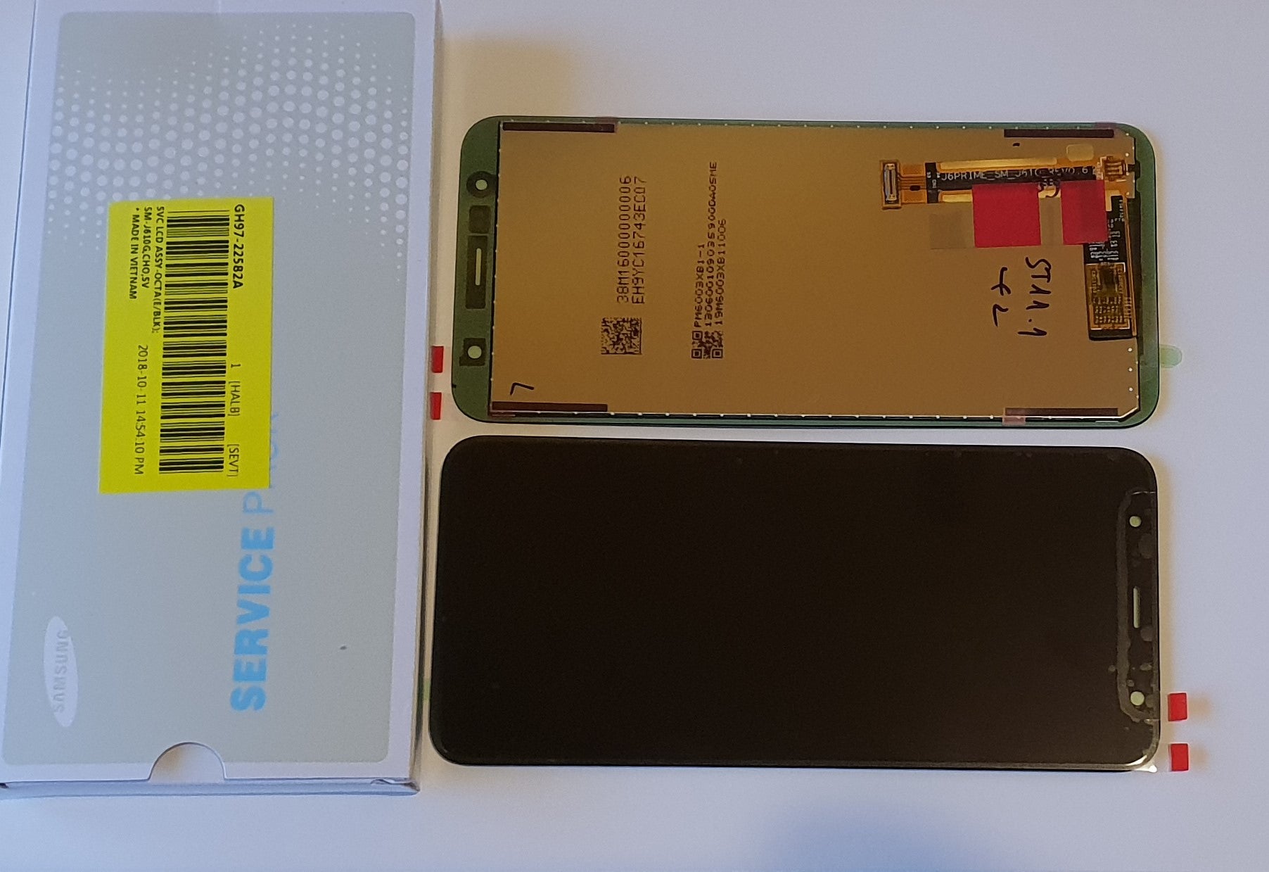 Samsung Galaxy J4+ 2018 SM-J415F Lcd Touch Screen Display Complete Original Genuine Black Replacement