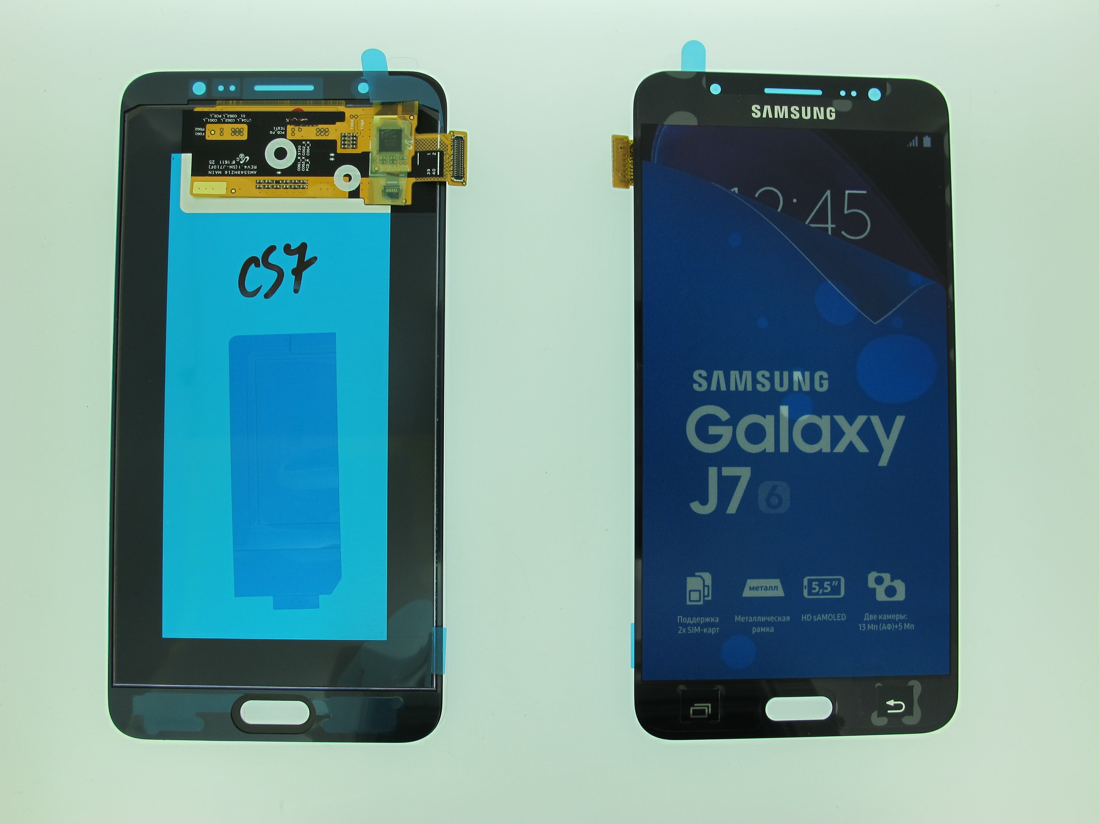 Samsung Galaxy J7 2016 SM-J710 Lcd Touch Screen Display Complete Original Genuine Black Replacement