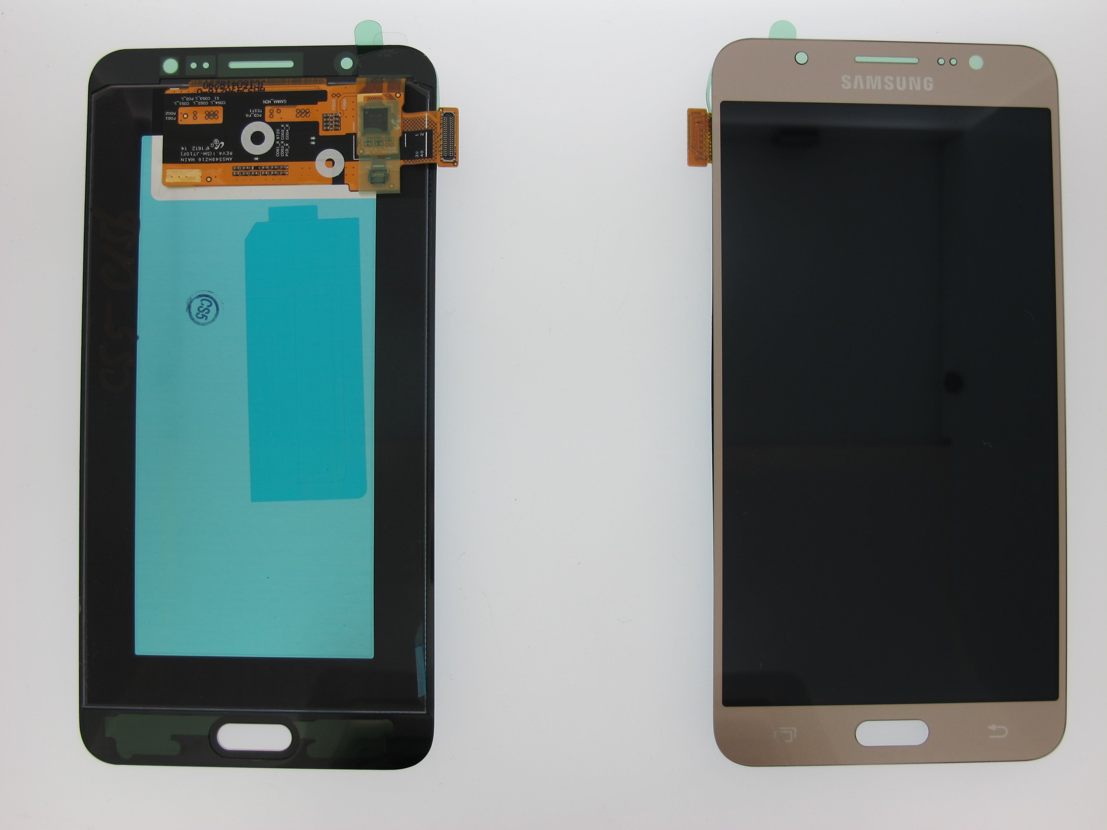 Samsung Galaxy J7 2016 SM-J710 Lcd Touch Screen Display Complete Original Genuine Gold Replacement