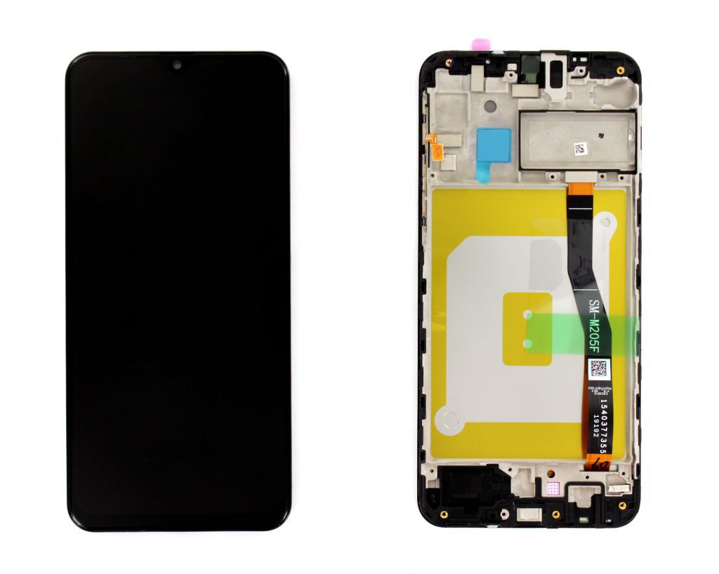 Samsung Galaxy M20 SM-M205F Lcd Touch Screen Display Complete Original Genuine Black Replacement