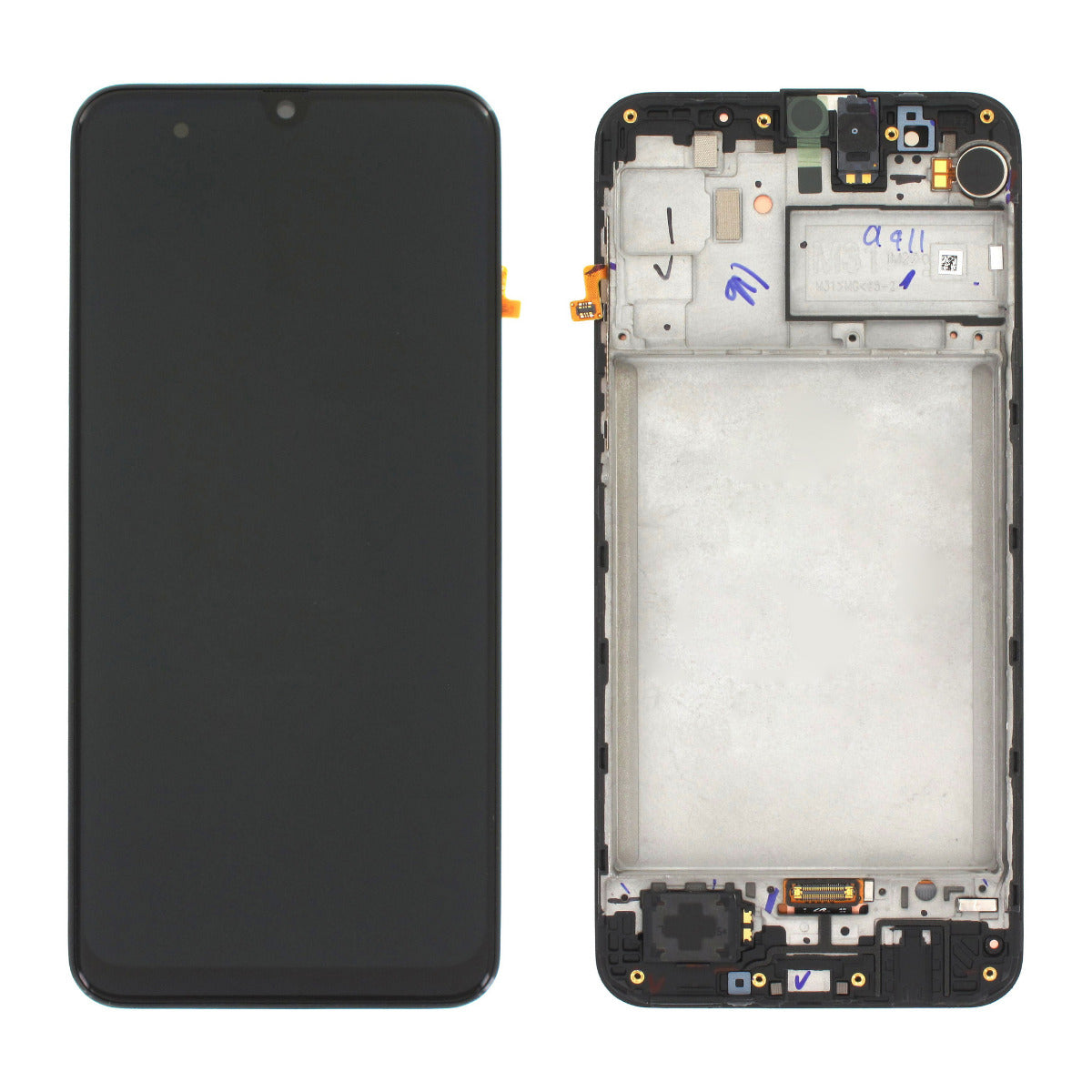 Samsung Galaxy M31 M315 Lcd Touch Screen Display Complete Original Genuine Black Replacement