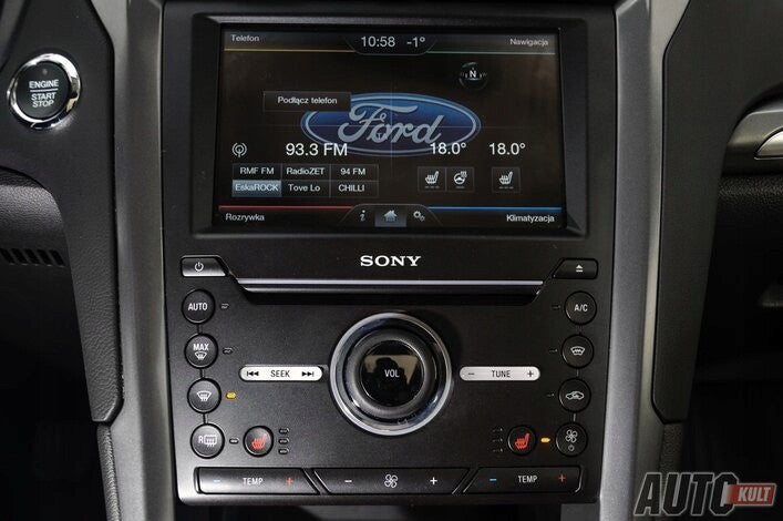 Ford Sync3 Sync 3 2015 - 2022 Head Unit Sat Navigation Lcd Screen Display Media Unit Replacement