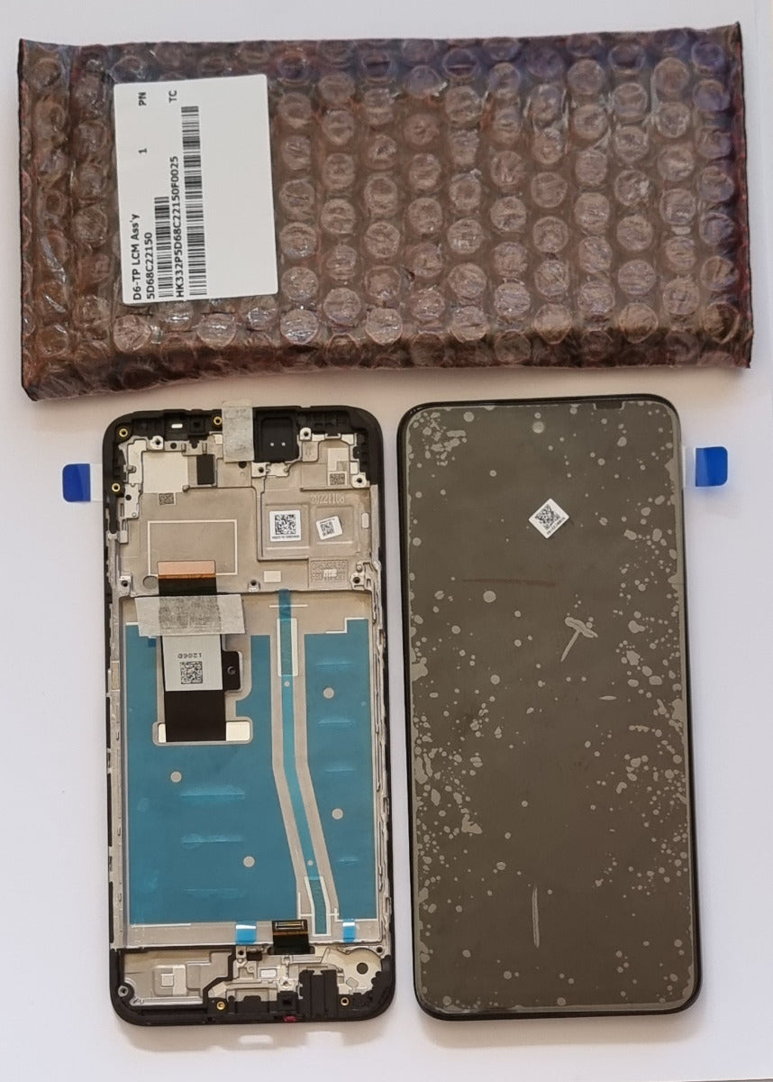 Motorola G53 5G XT2335 Lcd Touch Screen Display Complete Original Genuine Black Replacement