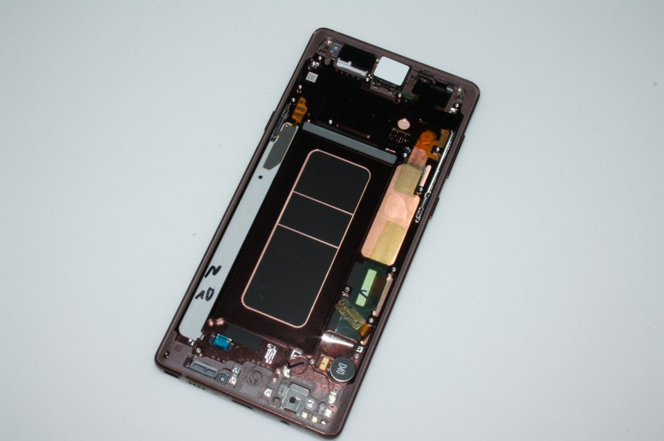 Samsung Galaxy Note 9 SM-N960F Lcd Touch Screen Display Complete Original Genuine Copper Gold Brown With Frame
