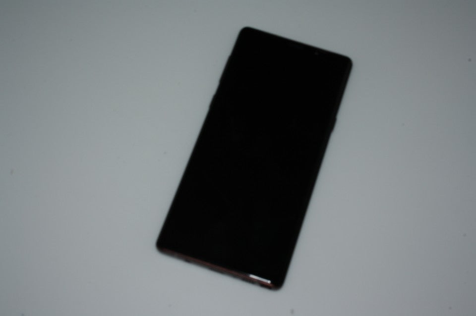 Samsung Galaxy Note 9 SM-N960F Lcd Touch Screen Display Complete Original Genuine Copper Gold Brown With Frame