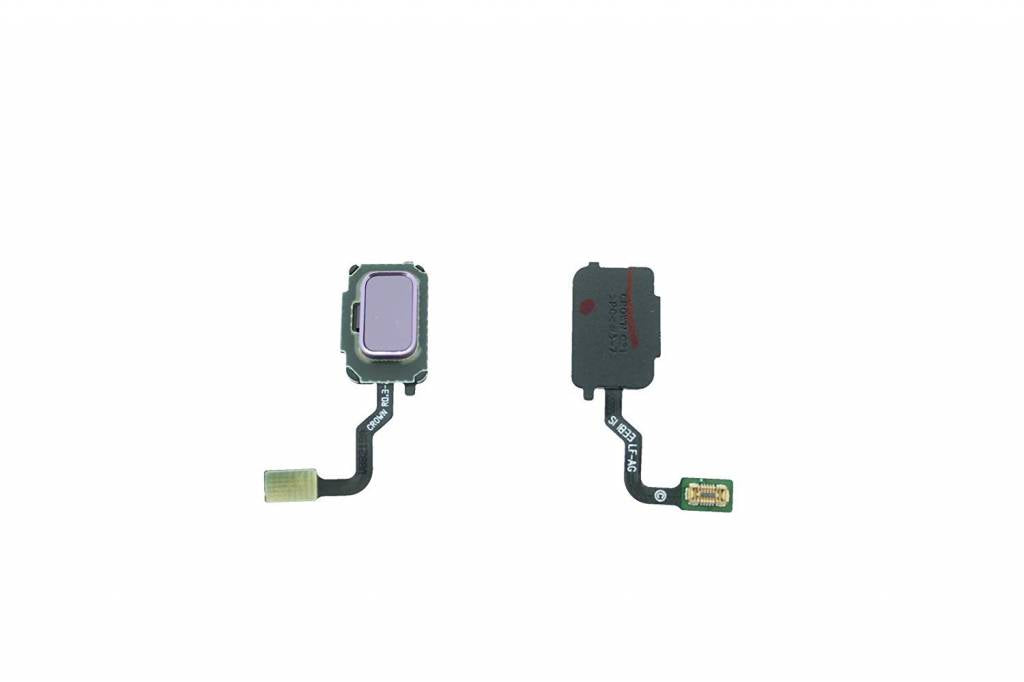 Samsung Galaxy Note 9 N960F Home Button Switch Flex Ribbon Cable Fingerpint Reader Original Genuine Lavender Purple