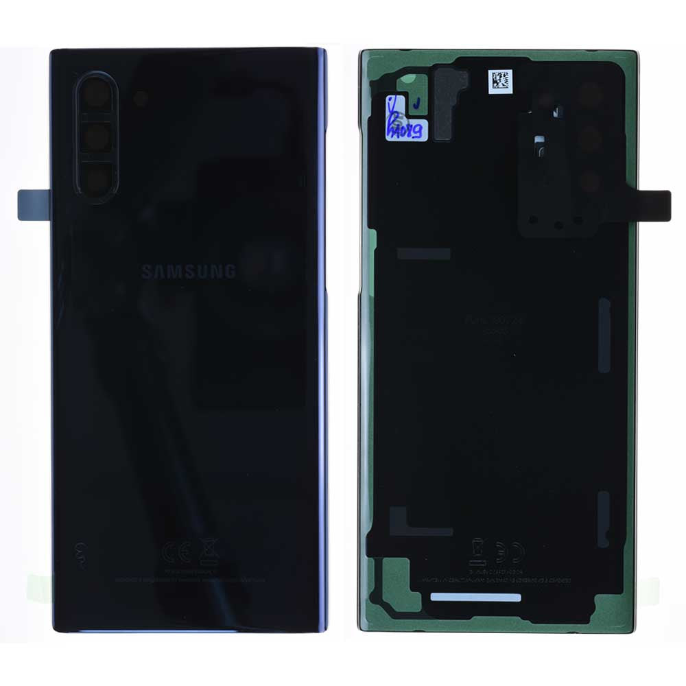 Samsung Galaxy Note 10 N970F S10 Battery Cover Back Housing Fascia 100% Original Genuine From Samsung UK Aura Black