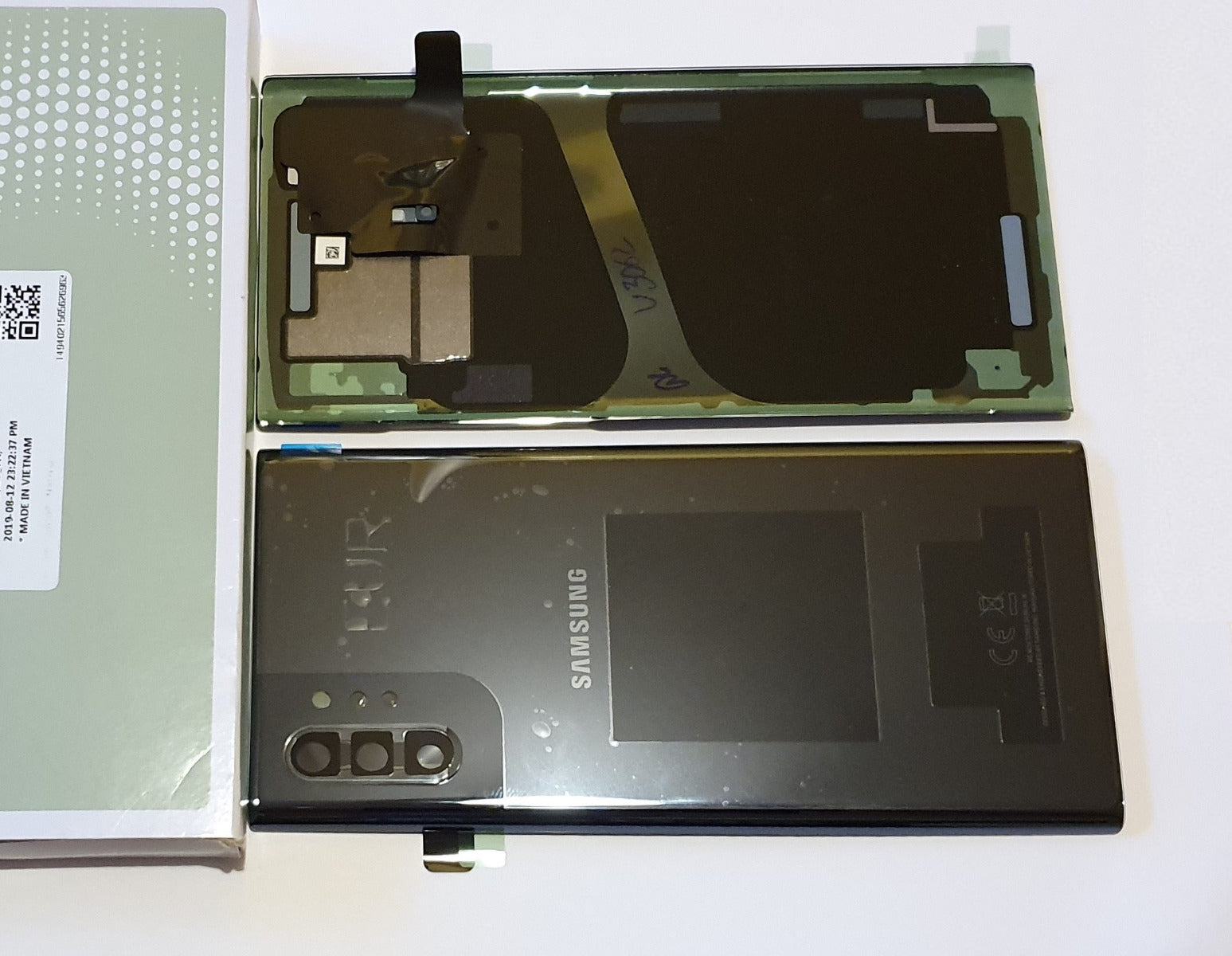 Samsung Galaxy Note 10+ 5G N976F S10 Plus Battery Cover Back Housing Fascia 100% Original Genuine From Samsung UK Aura Black