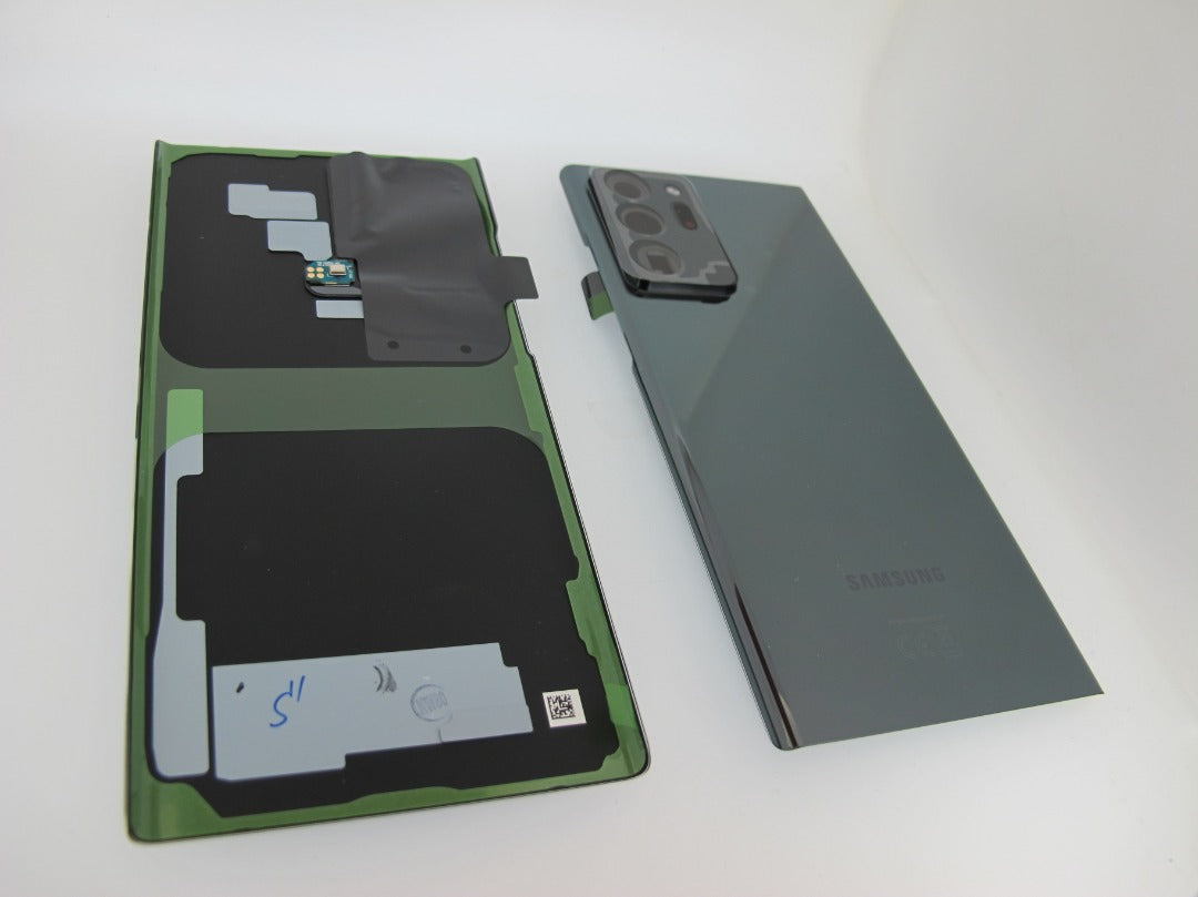 14 DAY Samsung Galaxy Note 20 Ultra 5G N986F Battery Cover Back Housing Fascia 100% Original Genuine From Samsung UK Mystic Black LIKE NEW