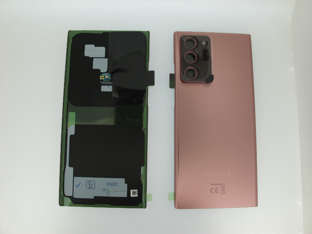 14 DAY Samsung Galaxy Note 20 Ultra 5G N986F Battery Cover Back Housing Fascia 100% Original Genuine From Samsung UK Bonze Pink LIKE NEW