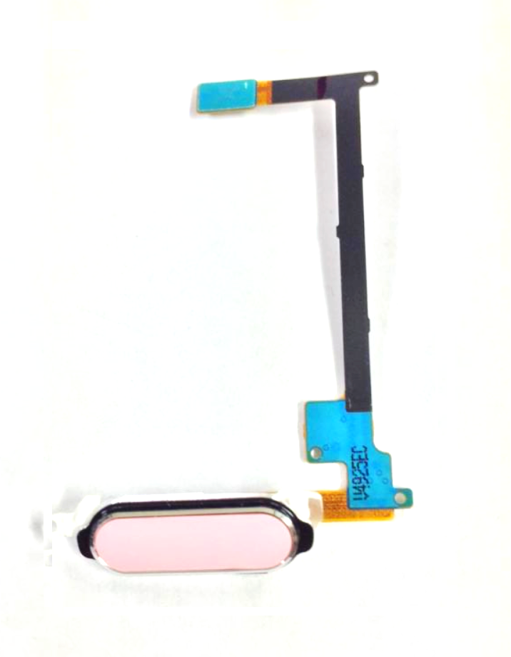 Samsung Galaxy Note 4 SM-N910F Home Button Switch Flex Ribbon Cable Fingerpint Reader Original Genuine Pink