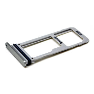 Samsung Galaxy Note 7 N930F Sim Card Holder Sim Tray Original Genuine Replacement Silver Replacement