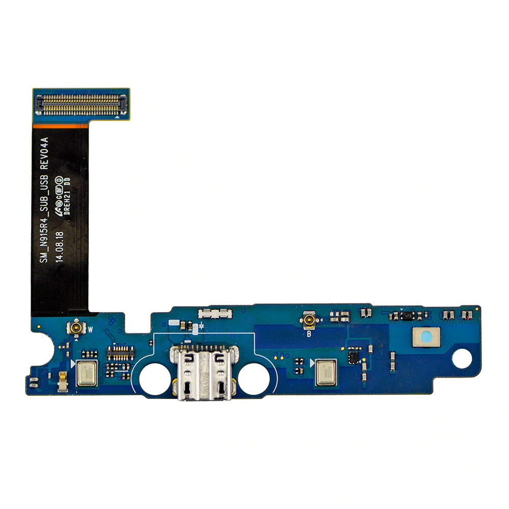 Samsung Galaxy Note Edge SM-N915FY Charging Port Cable Flex Microphone Usb Original Genuine