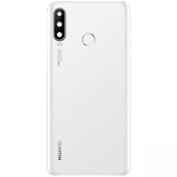 14 DAY Huawei Honor 8 FRD-L09 Back Rear Battery Cover Original Genuine Complete Replacement White + Fingerprint Reader LIKE NEW