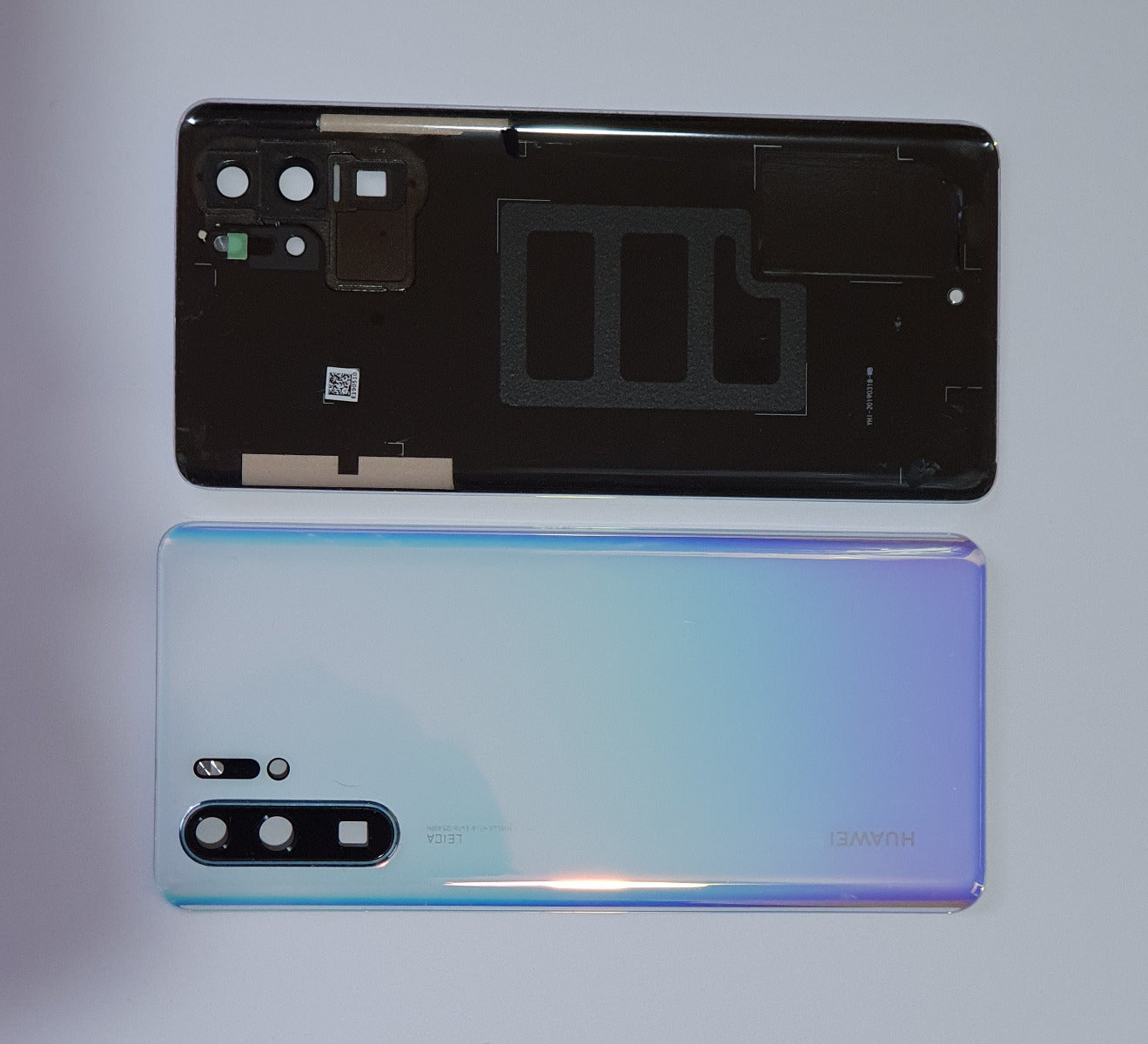 14 DAY Huawei P30 Pro Back Rear Battery Cover Chassis Frame Housing Original Genuine Complete Replacement Breathing Crystal LIKE NEW