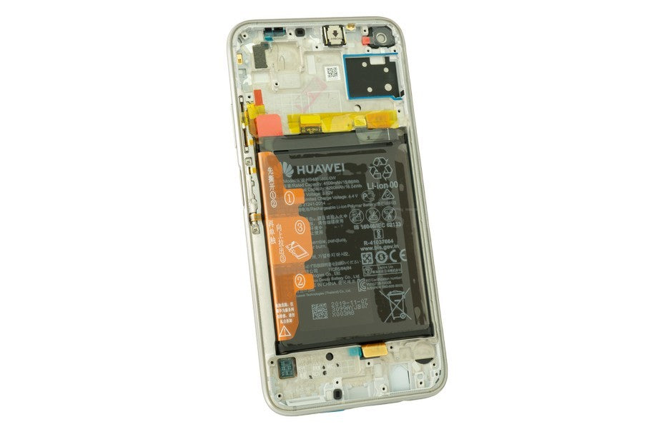 Huawei P40 Lite Breathing Crystal Lcd Screen Display Digitizer Touch Original Genuine Complete Replacement With Battery + Frame