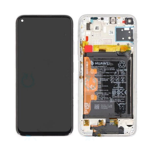 Huawei P40 Lite Breathing Crystal Lcd Screen Display Digitizer Touch Original Genuine Complete Replacement With Battery + Frame