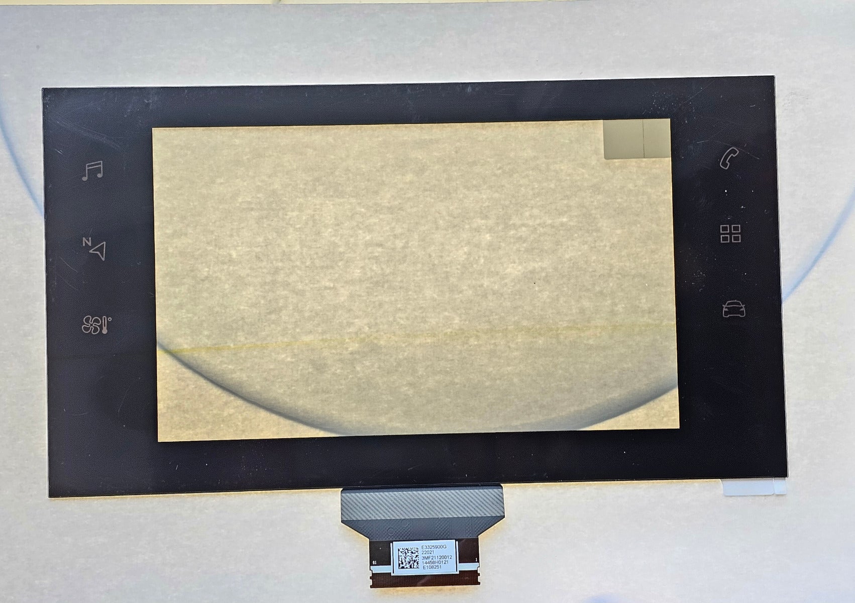 Citroen C3 Aircross 2017 - 2021 Head Unit Sat Navigation Touch Screen Digitzer Display Media Unit Replacement