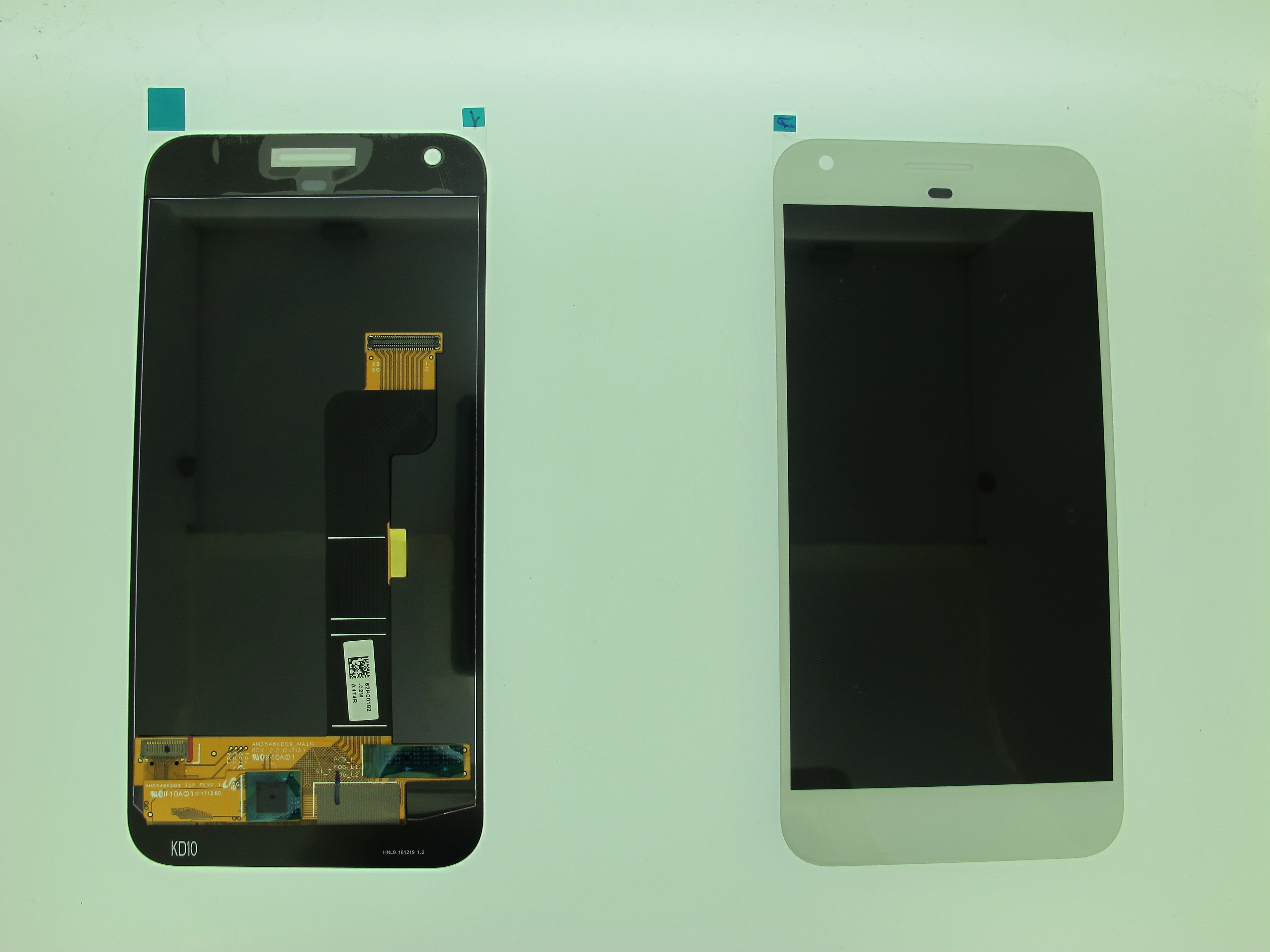Google Pixel 2 XL Lcd Screen Display Digitizer Touch Original Genuine Complete Replacement Silver