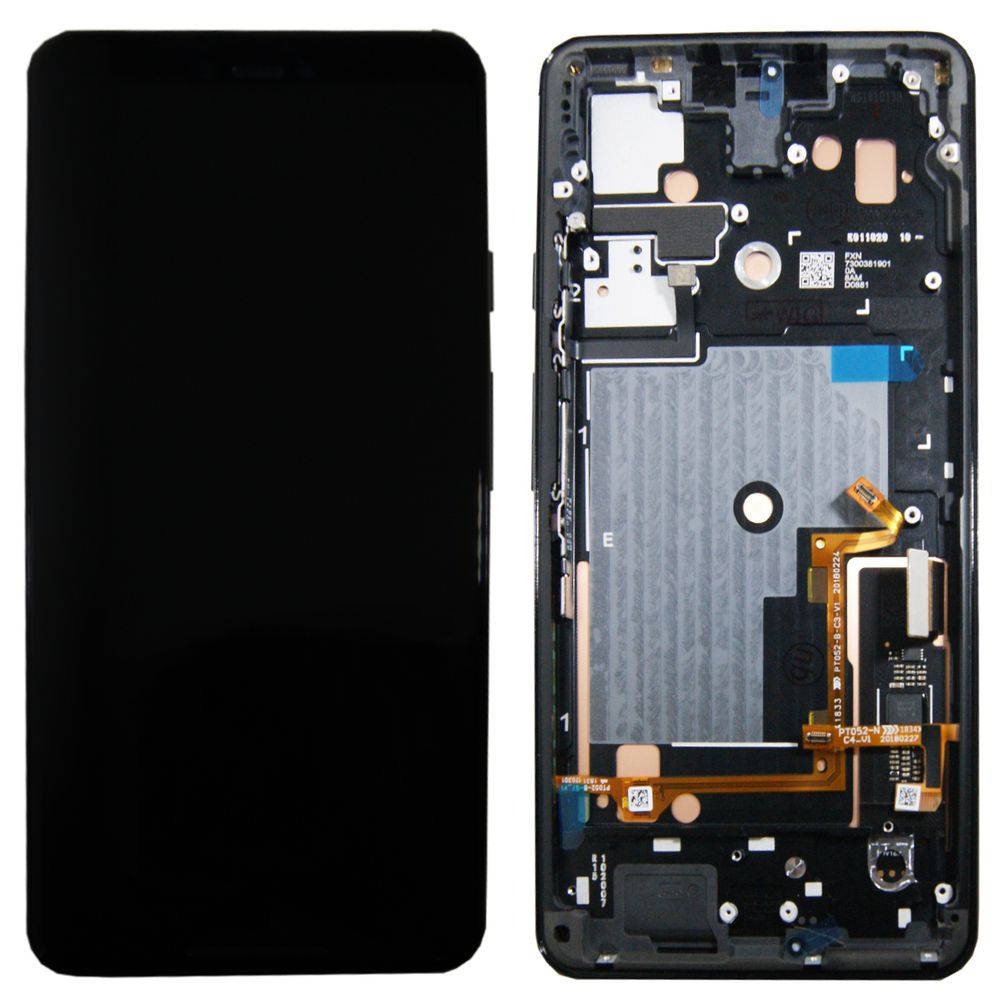 Google Pixel 3 XL Lcd Screen Display Digitizer Touch Original Genuine Complete Replacement Black