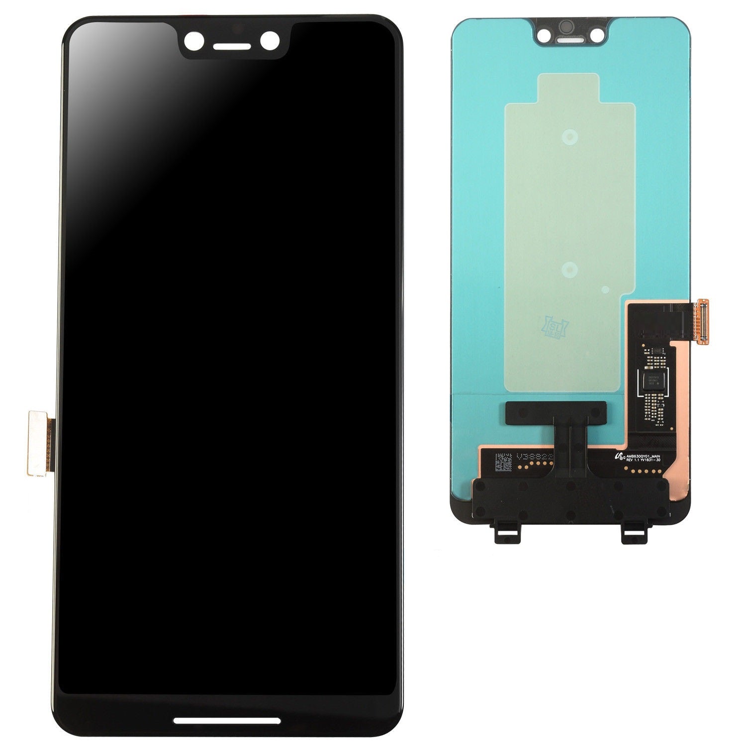 Google Pixel 3 XL Lcd Screen Display Digitizer Touch Original Genuine Complete Replacement Black