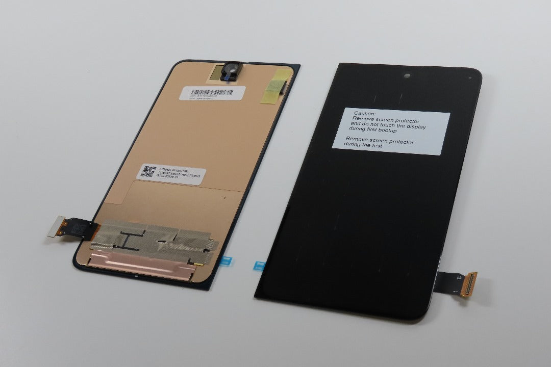Google Pixel Fold Outer Small Front Lcd Screen Display Digitizer Touch Original Genuine Complete Replacement Black