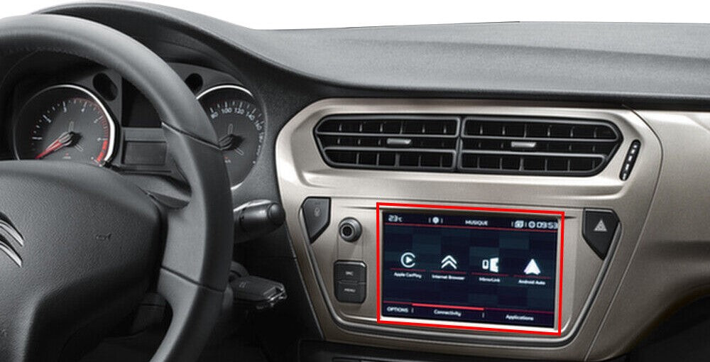 Citroen C3 2016 - 2019 Head Unit Sat Navigation Touch Screen Digitzer Display Media Unit Repair Service Yorkshire