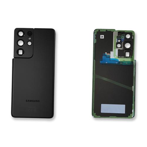 Samsung Galaxy S21 Ultra SM-G998F Battery Cover Back Housing Fascia 100% Original Genuine From Samsung UK Phantom Black