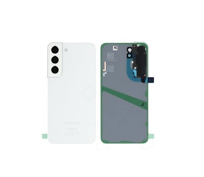 Samsung Galaxy S22 5G SM-S901 Battery Cover Back Housing Fascia 100% Original Genuine White New Replacement