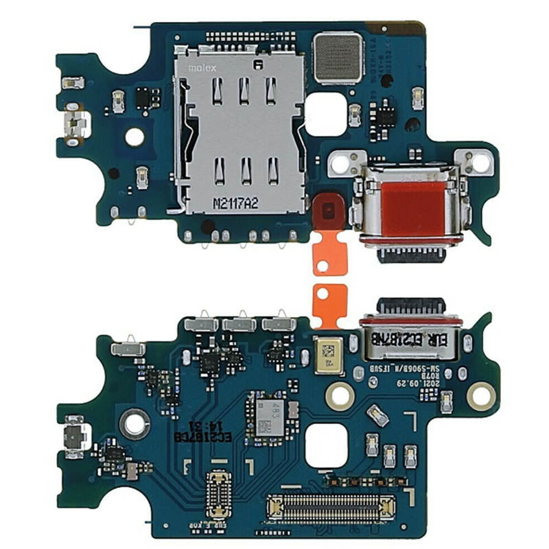 Samsung Galaxy S22+ S22 Plus S906 Charging Port Cable Headphone Flex Microphone Usb Original Genuine Replacement