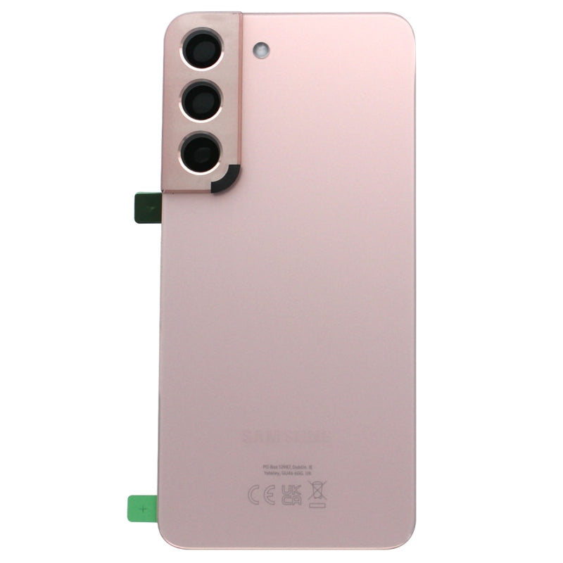 Samsung Galaxy S22 5G SM-S901 Battery Cover Back Housing Fascia 100% Original Genuine Pink Gold New Replacement