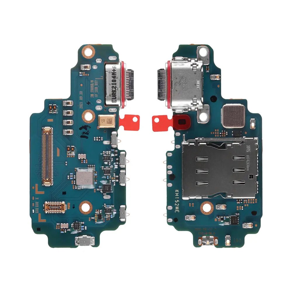 Samsung Galaxy S22 Ultra S908 Charging Port Cable Headphone Flex Microphone Usb Original Genuine Replacement